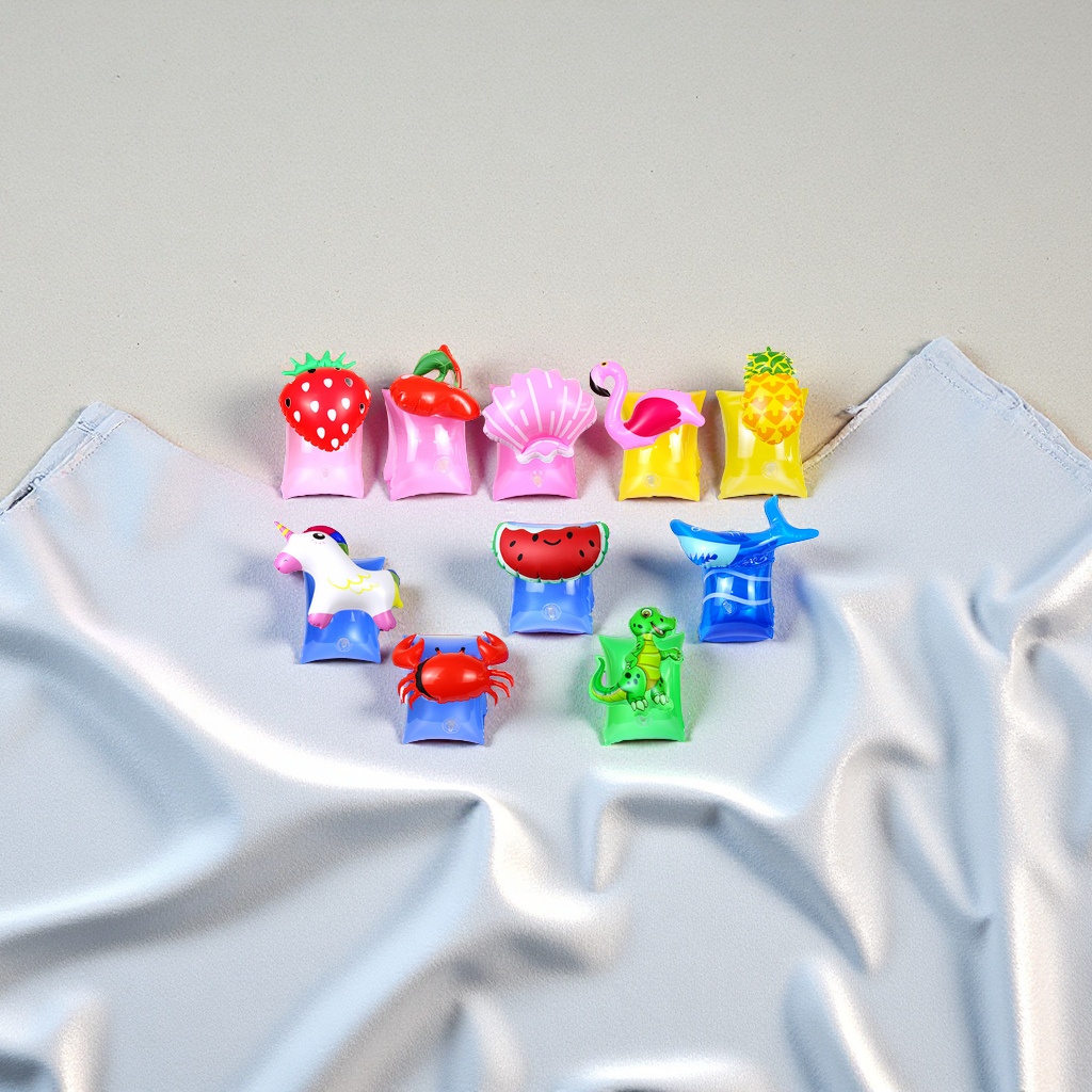 Children's cartoon inflatable swimming arm ring, double airbag water sleeve floating sleeve swimming equipment, children's swimming ring, outdoor swimming auxiliary products for sports