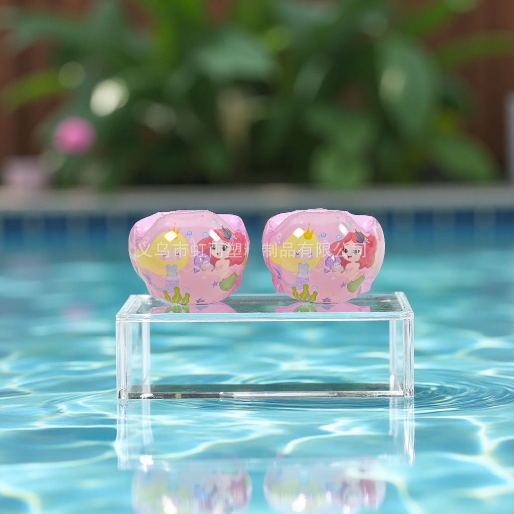 Hongyu adult and children's universal thickened cartoon water sleeve swimming arm ring toy inflatable mold factory direct sales Item Picture