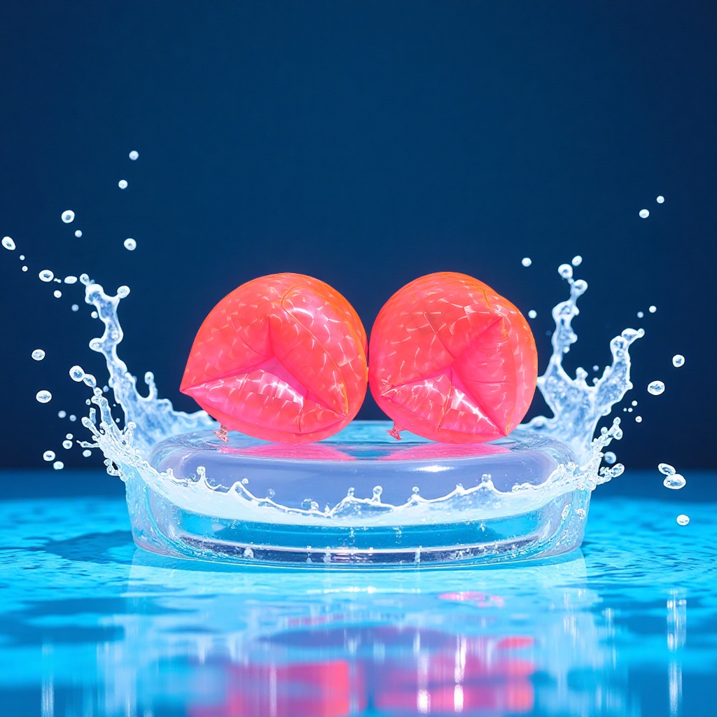 PVC inflatable fluorescent arm sleeves, inflatable water sleeves, outdoor swimming rings for sports, waterproof and anti-slip, suitable for adults and children Application Scenario