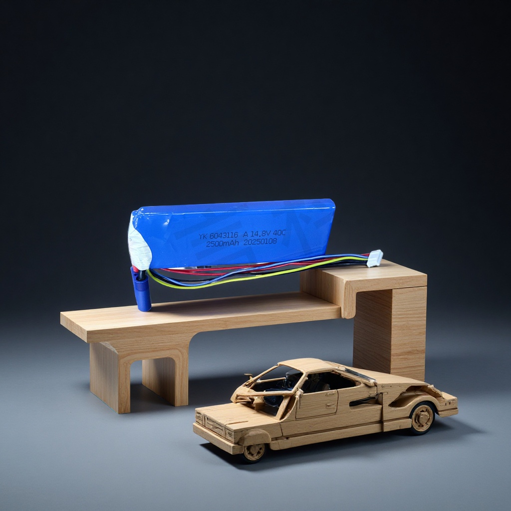 High-rate 6043116 polymer lithium battery pack 2500mAh40C automotive starting power lithium battery for electrical appliances Specification image