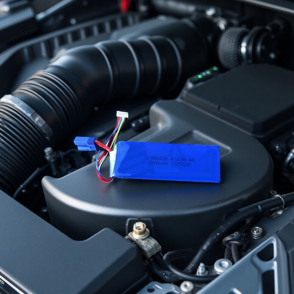 High-rate 6043116 polymer lithium battery pack 2500mAh40C automotive starting power lithium battery for electrical appliances Item Picture