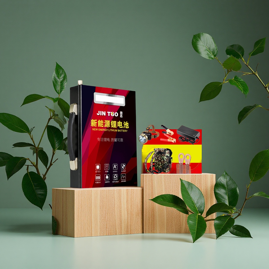 Wholesale of portable outdoor large-capacity 12V lithium battery ternary polymer mobile power banks, electrical and electronic batteries details Picture