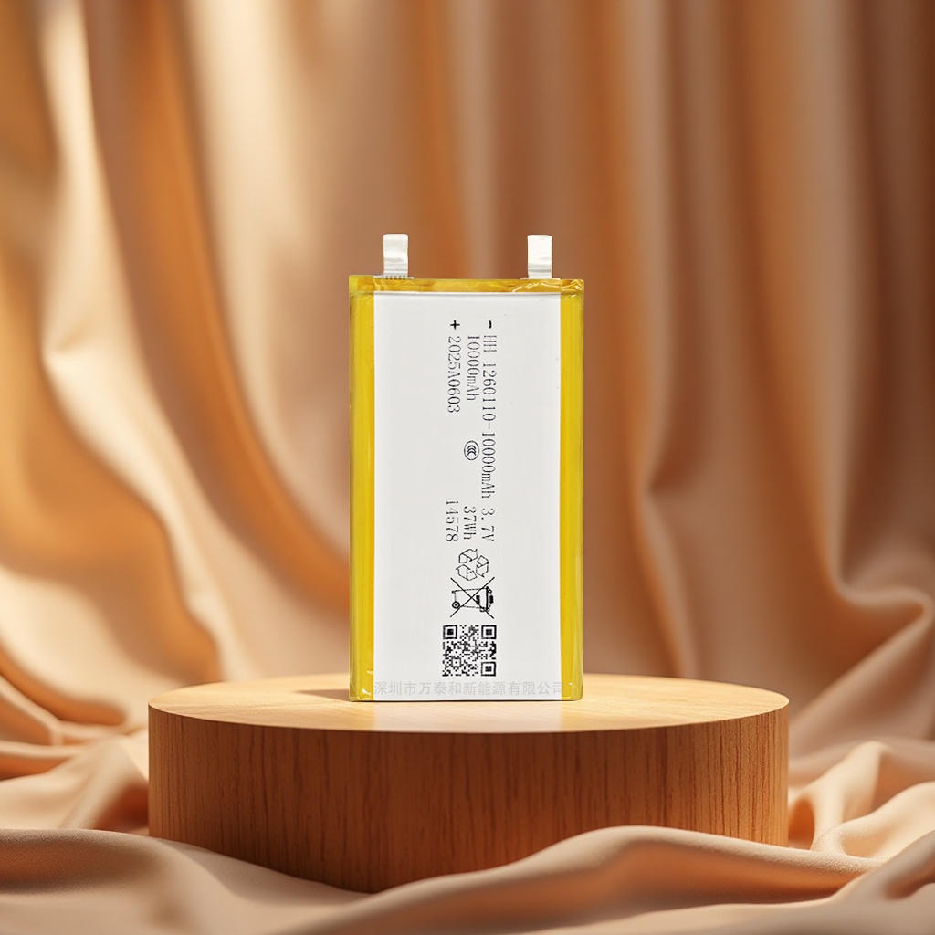 Huahao 1260110 polymer lithium battery 10000 mah power bank air conditioning suit battery cell portable large-capacity battery