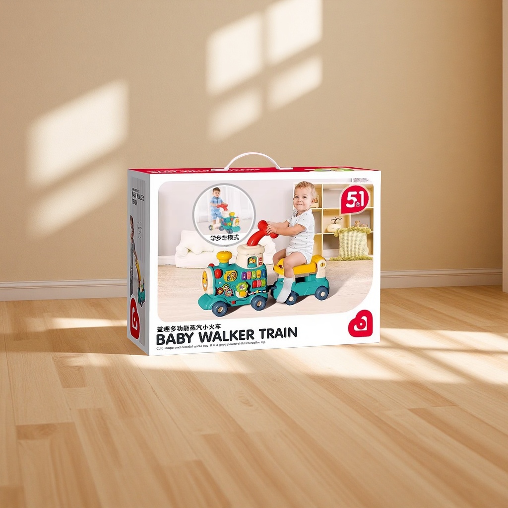 Multifuncional bebé andador trolley anti-sideturn bebé puede sentarse niño andador superjuguete juguete para bebés y niños pequeños Application Scenario
