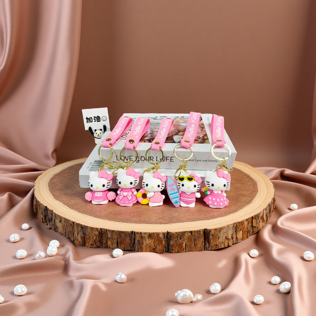 PVC钥匙扣挂件批发多款创意个性钥匙链挂饰厂家直供时尚潮流配件