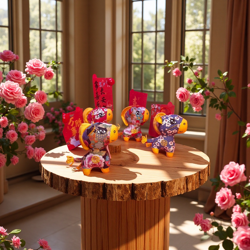 马年毛绒玩具批发可爱动物玩偶儿童节礼物大号抱枕布娃娃厂家直销