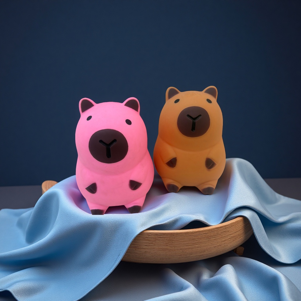 Kapibala Pinching Fun Children's Finger toys, soft rubber educational toys, fun handmade gifts for babies' sensory training