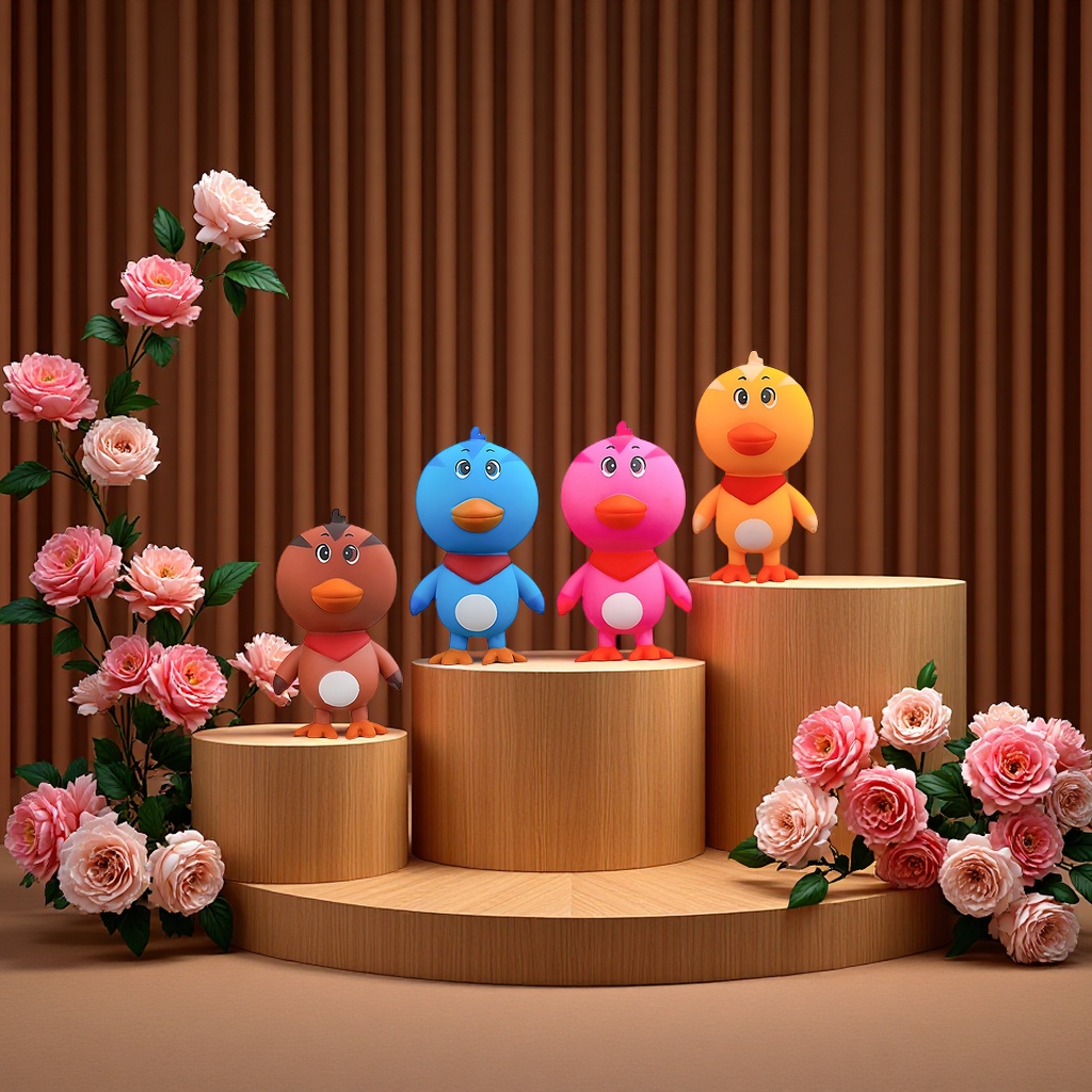 捏捏乐解压玩具萌酷小鸡益智潮玩手指放松减压玩具儿童成人适用