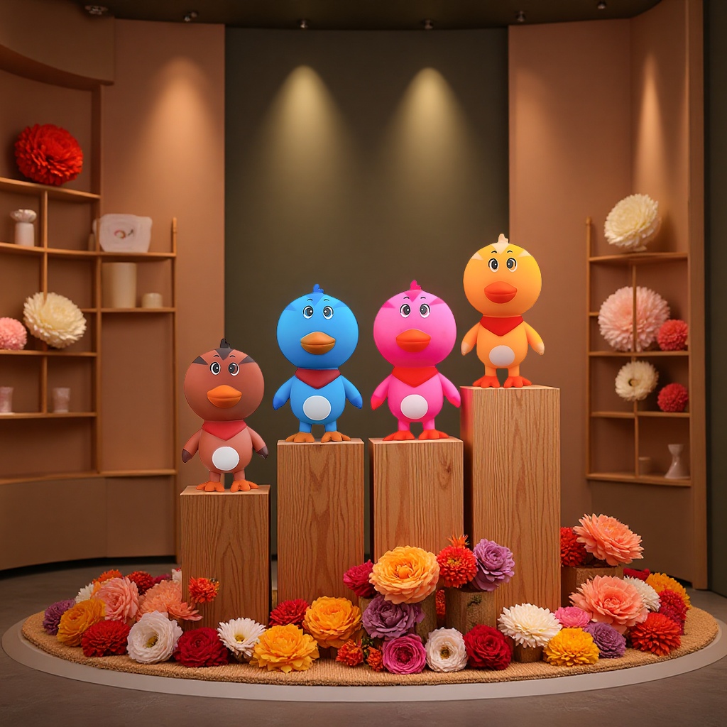 "Squeeze Fun Stress-Relieving Toys, Cute and cool chicks, educational and trendy finger relaxation and stress-relieving toys, suitable for both children and adults. Application Scenario