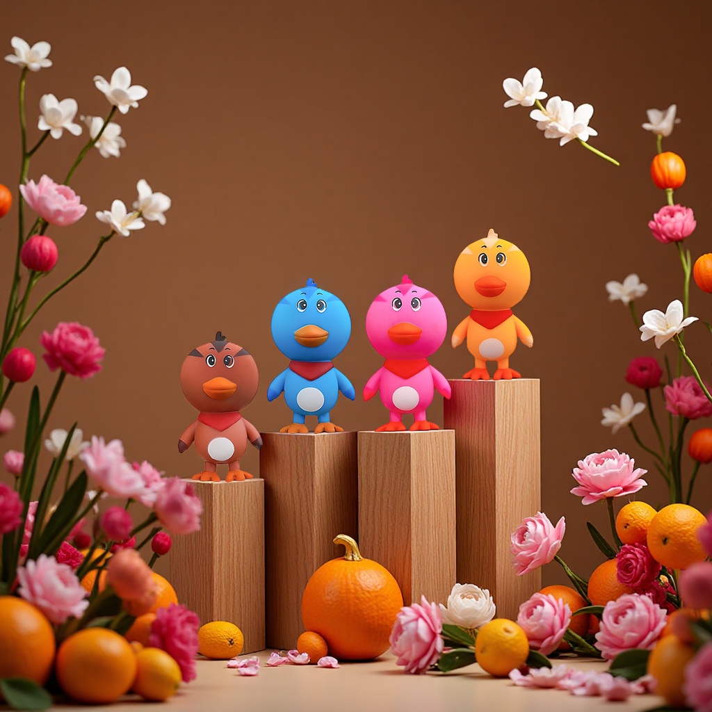 "Squeeze Fun Stress-Relieving Toys, Cute and cool chicks, educational and trendy finger relaxation and stress-relieving toys, suitable for both children and adults. Specification image