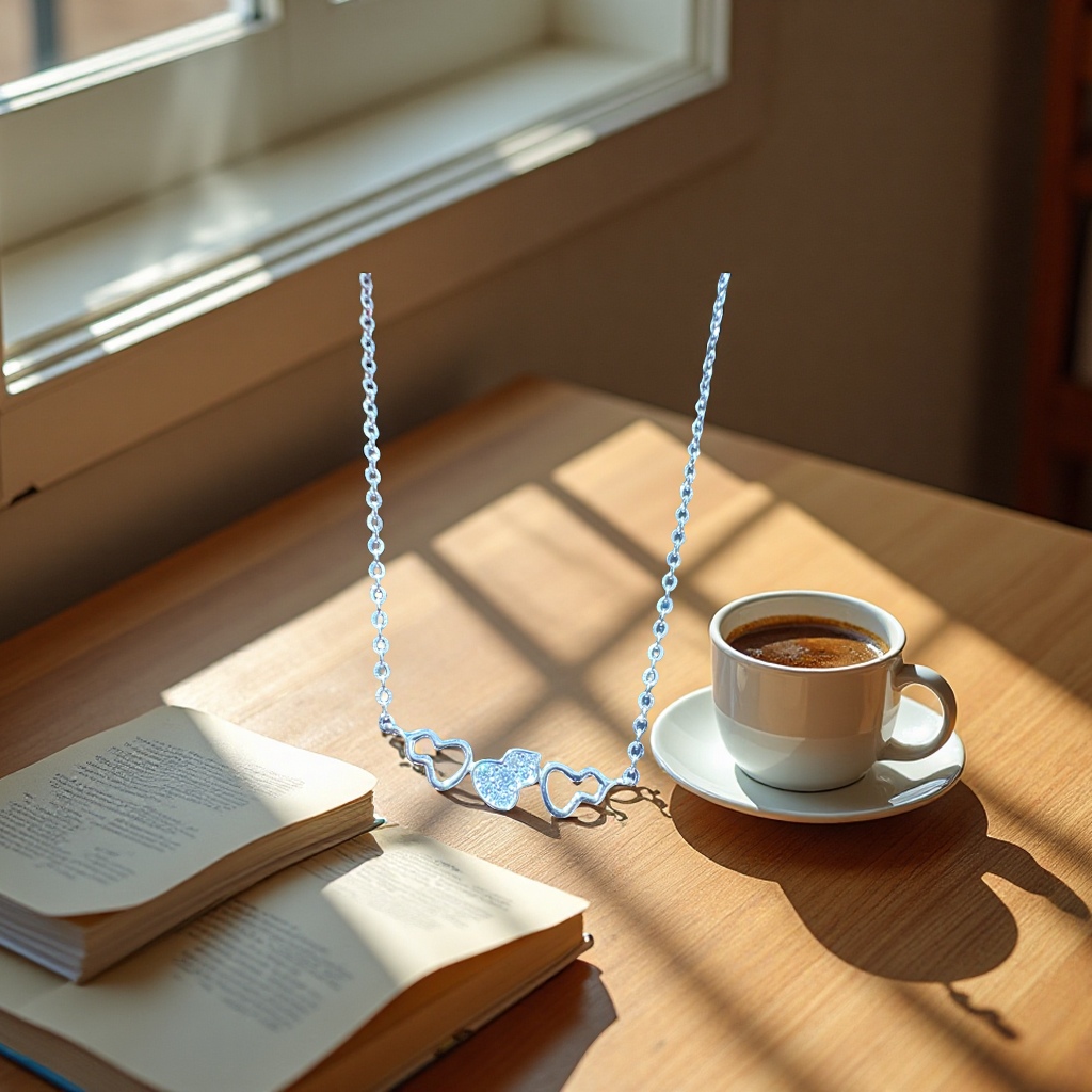 S925纯银时尚设计款项链简约百搭女款首饰品饰品送礼优雅潮流