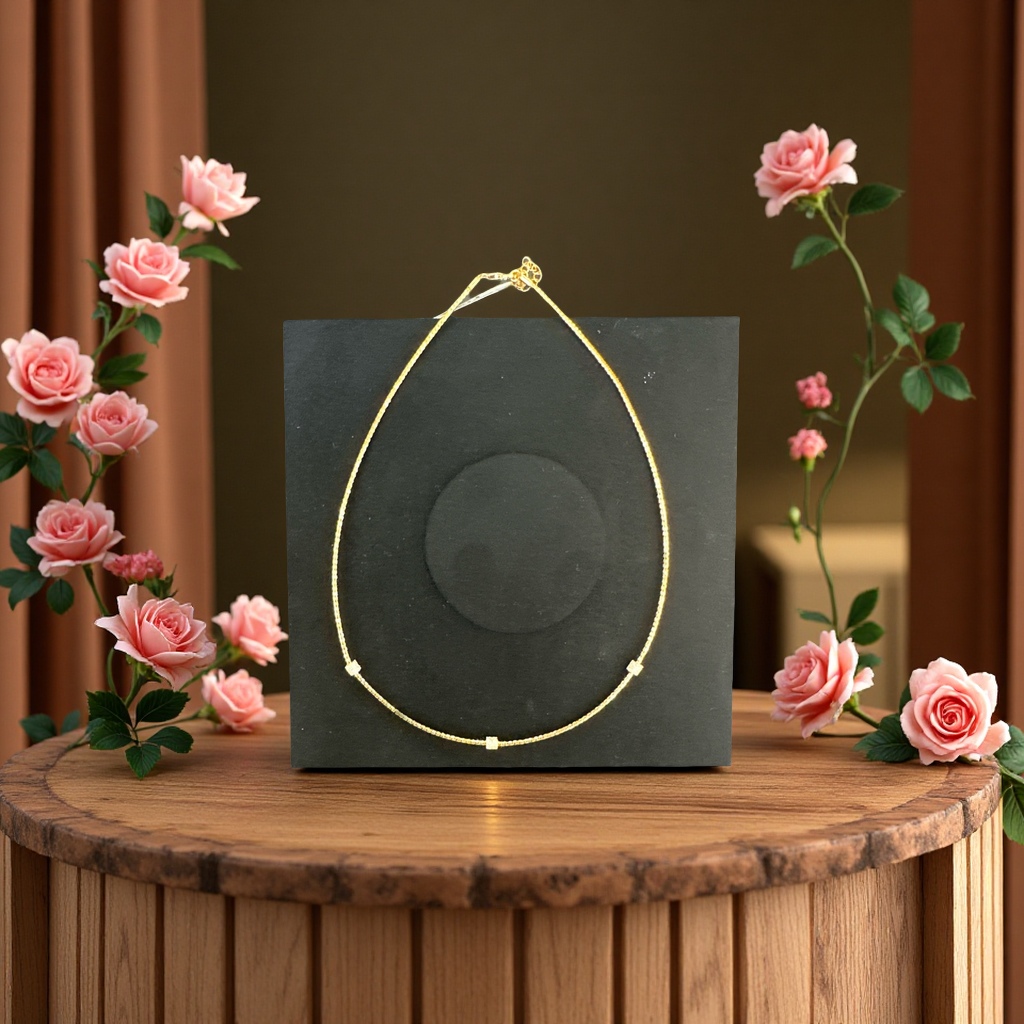 银项圈S925纯银设计款项链时尚简约百搭饰品女学生潮流首饰