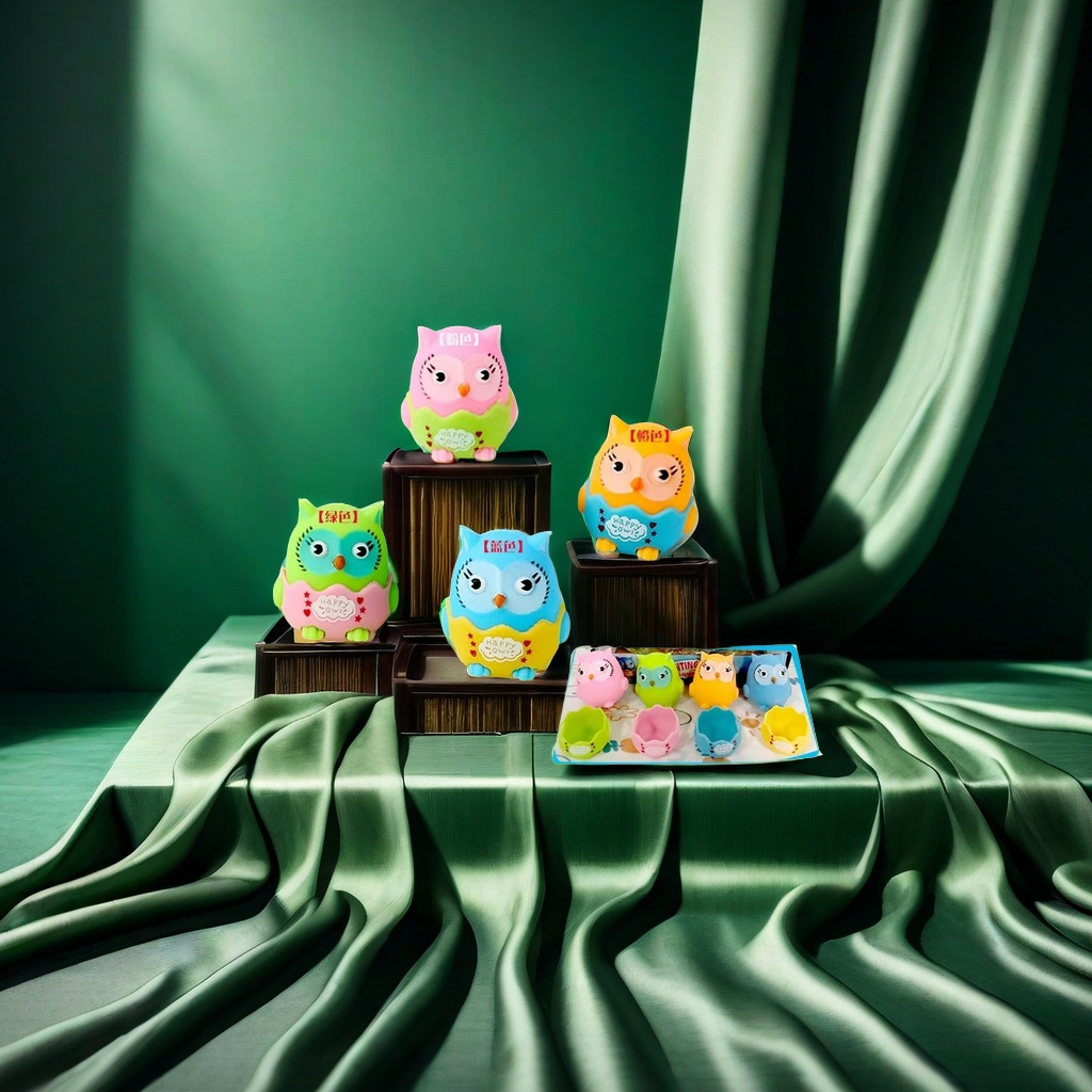 The stress-relieving toy, the Owl puzzle squeeze toy, helps relieve stress. It is suitable for both children and adults for hand relaxation training Specification image