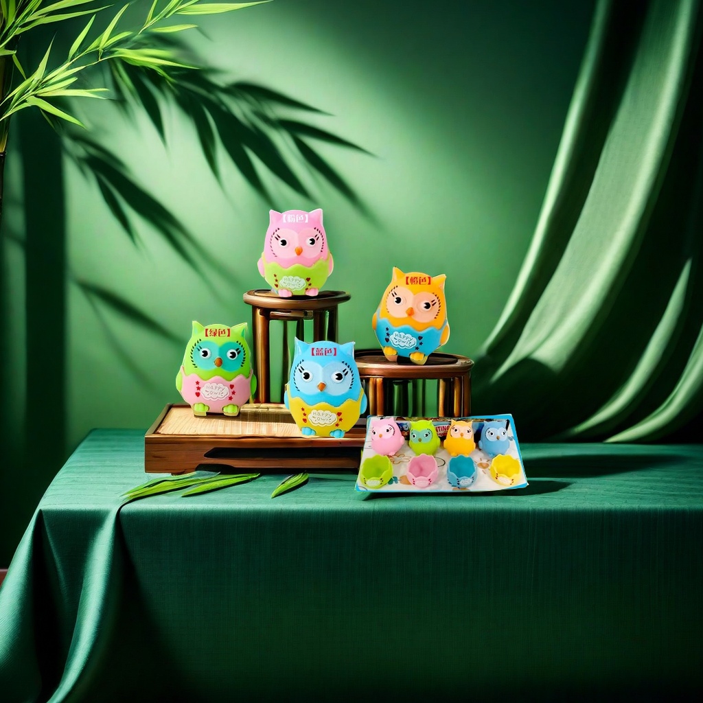 The stress-relieving toy, the Owl puzzle squeeze toy, helps relieve stress. It is suitable for both children and adults for hand relaxation training