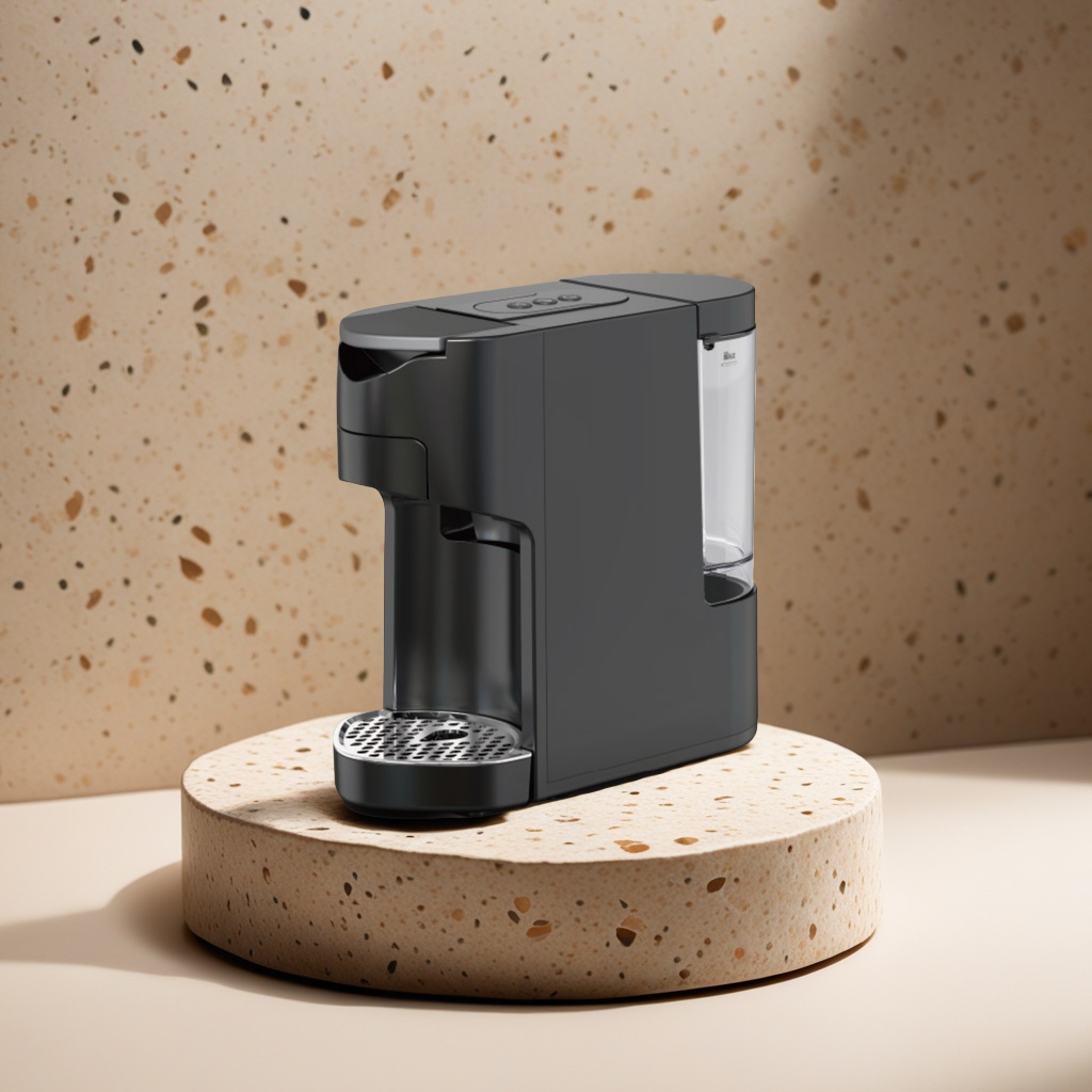 The Philips home coffee machine is a fully automatic multi-functional coffee maker with a portable and simple design, suitable for home office use Specification image