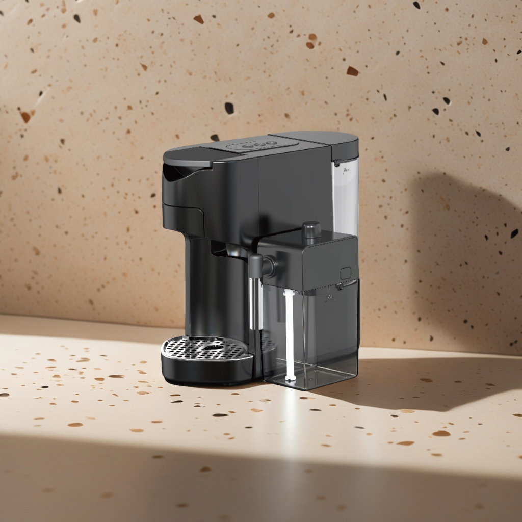 The Philips home coffee machine is a fully automatic, multi-functional, portable breakfast coffee machine with a simple design