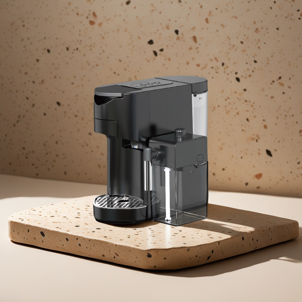 The Philips home coffee machine is a fully automatic, multi-functional, portable breakfast coffee machine with a simple design Application Scenario