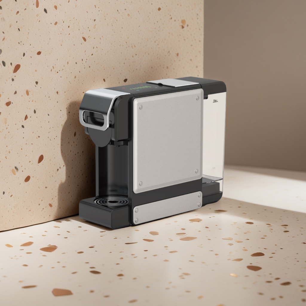 Philips home coffee machine, automatic grinding, multi-functional espresso machine, portable coffee pot, quick brewing