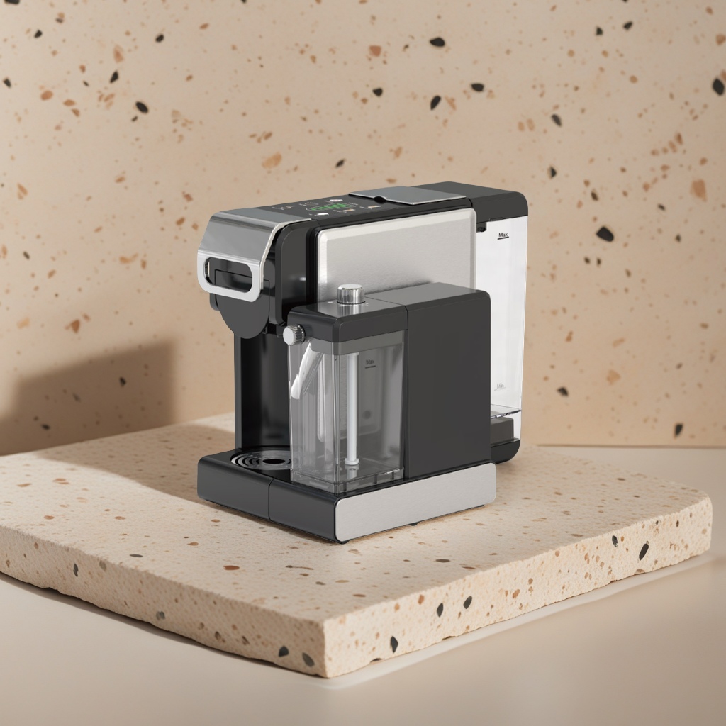 The Philips home coffee machine is a fully automatic multi-functional portable coffee machine with strong aroma and quick brewing. It is simple and fashionable details Picture