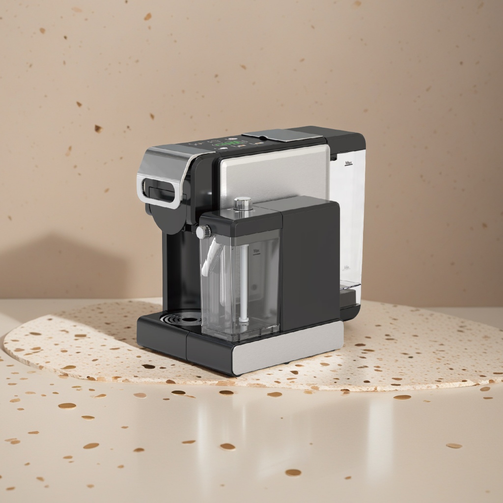 The Philips home coffee machine is a fully automatic multi-functional portable coffee machine with strong aroma and quick brewing. It is simple and fashionable Specification image