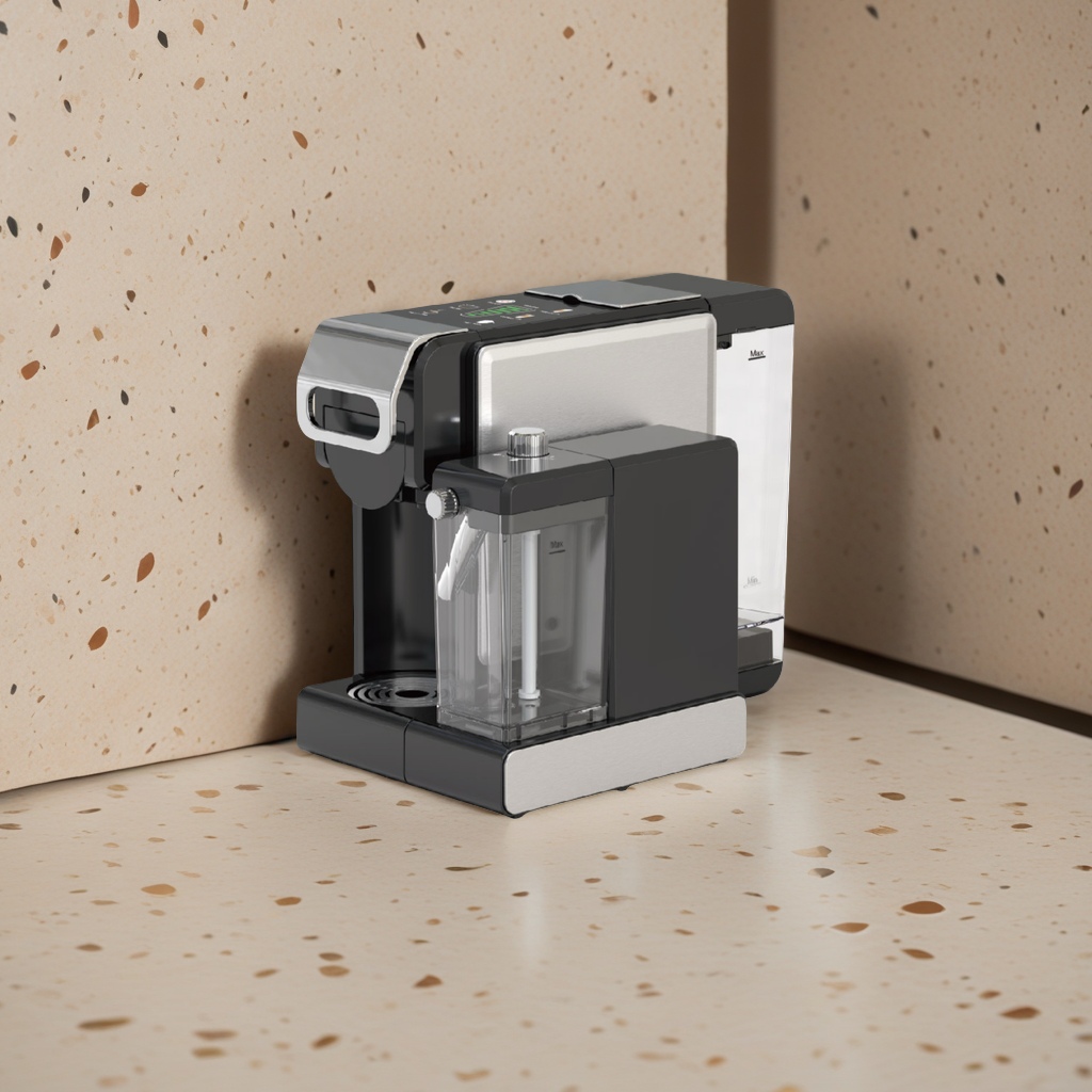 The Philips home coffee machine is a fully automatic multi-functional portable coffee machine with strong aroma and quick brewing. It is simple and fashionable