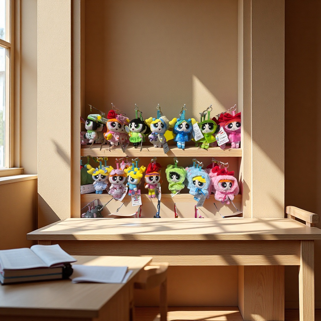 飞天小女警动画玩偶手办儿童玩具卡通人物摆件礼物收藏 适合6岁以上