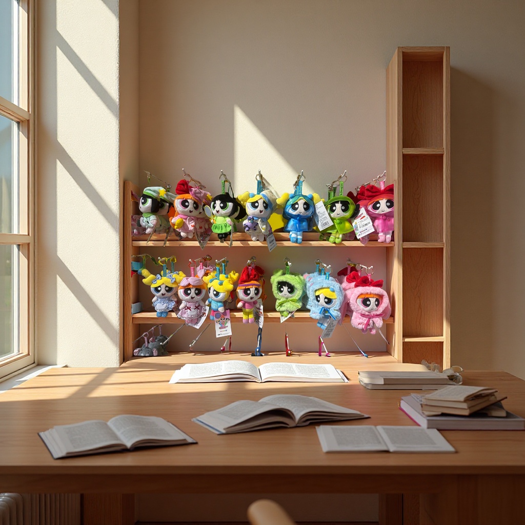Chicas superpoderosas muñecas animadas a mano juguetes para niños personajes de dibujos animados colección de regalos para 6 + Specification image