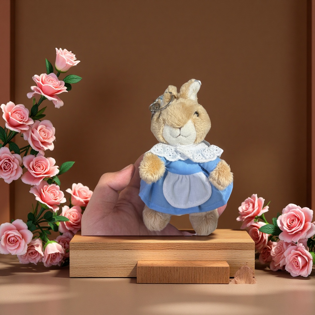 比得兔正版卡通玩偶儿童摆件可爱毛绒玩具礼物适合赠送宝宝生日节日收藏