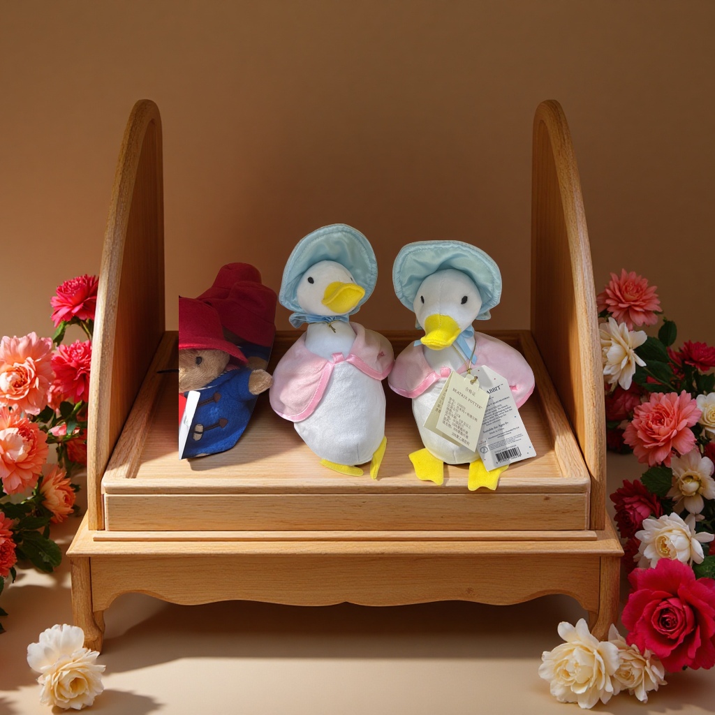 Jamie Ma Padel duck Bean Bag plush toy, cute pillow, children's doll, soft and adorable hug pillow gift new product details Picture