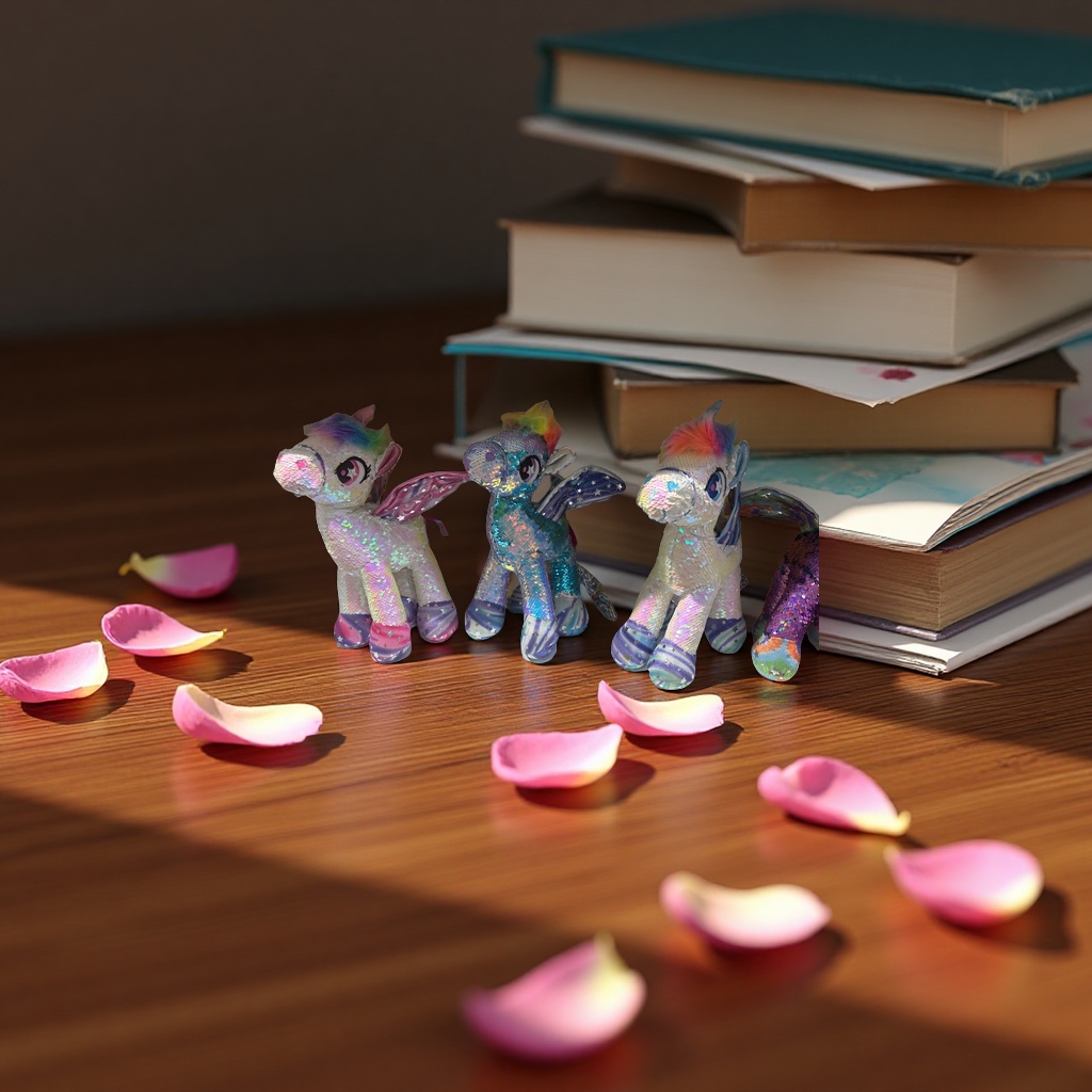 Sequined unicorn decorations, shining Children's Day party decoration, creative colorful decorations, gifts and giveaway Specification image