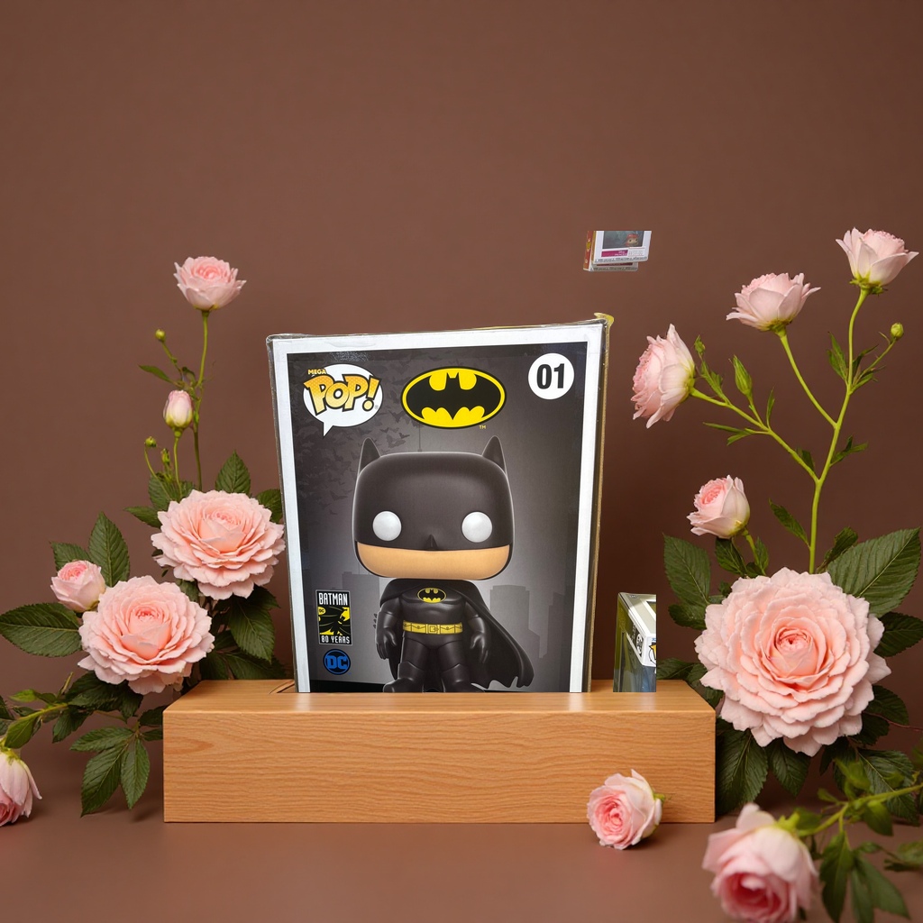 pop Batman figurine exquisite model, anime peripheral collectible ornaments, limited edition gifts and promotional items Application Scenario