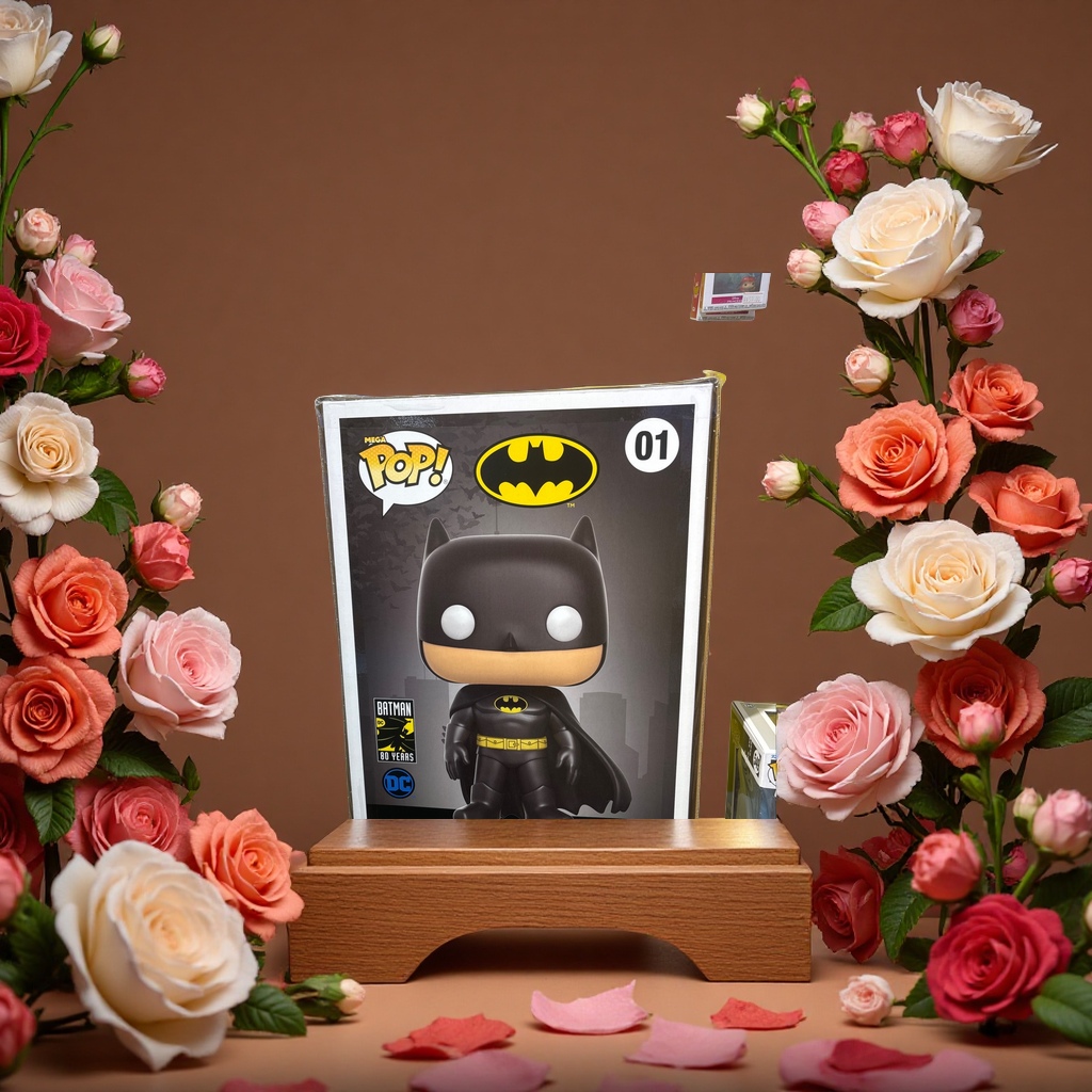pop Batman figurine exquisite model, anime peripheral collectible ornaments, limited edition gifts and promotional items details Picture