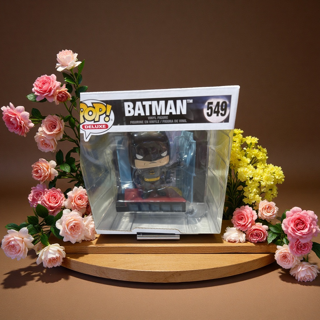 pop Batman figurine, anime model, collectible gift, exquisite craftsmanship, limited edition