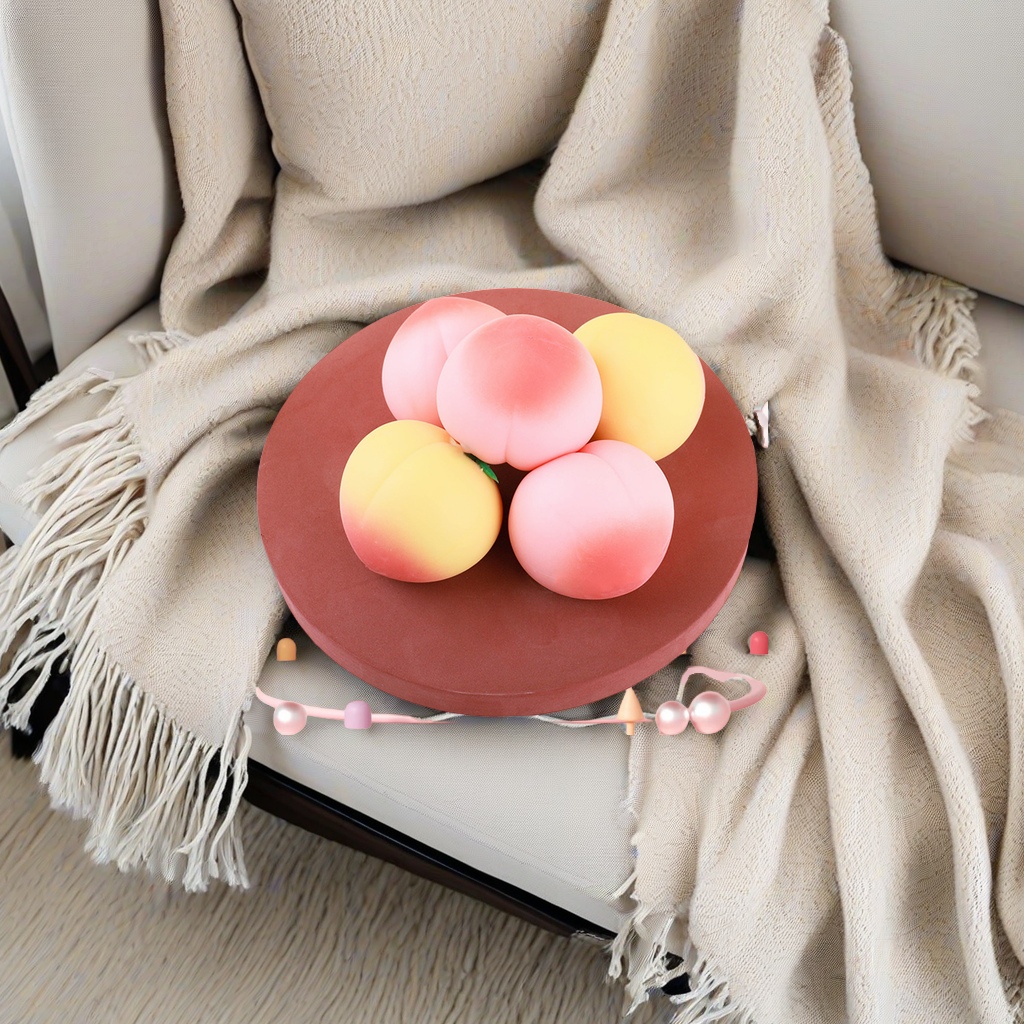Watermelon Peach Stress-relieving Toy Squeeze Fun Squeeze Trendy toys relieve stress Hand relaxation Creative toys suitable for both adults and children Application Scenario