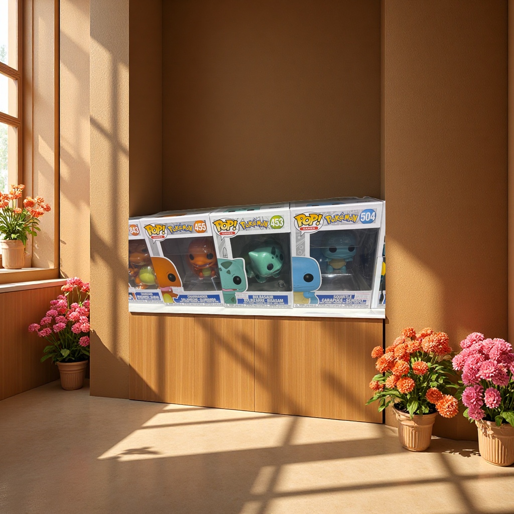 Pokemon cartoon and anime character figurines pop series exquisite model collectible doll gifts