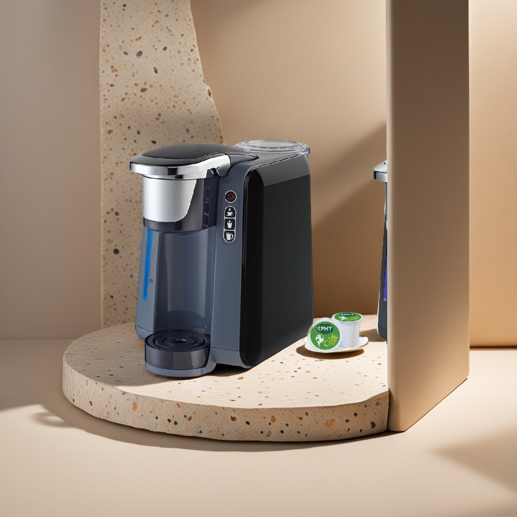 The home coffee machine is a multi-functional portable instant coffee maker with a strong aroma, which is simple and fashionable details Picture