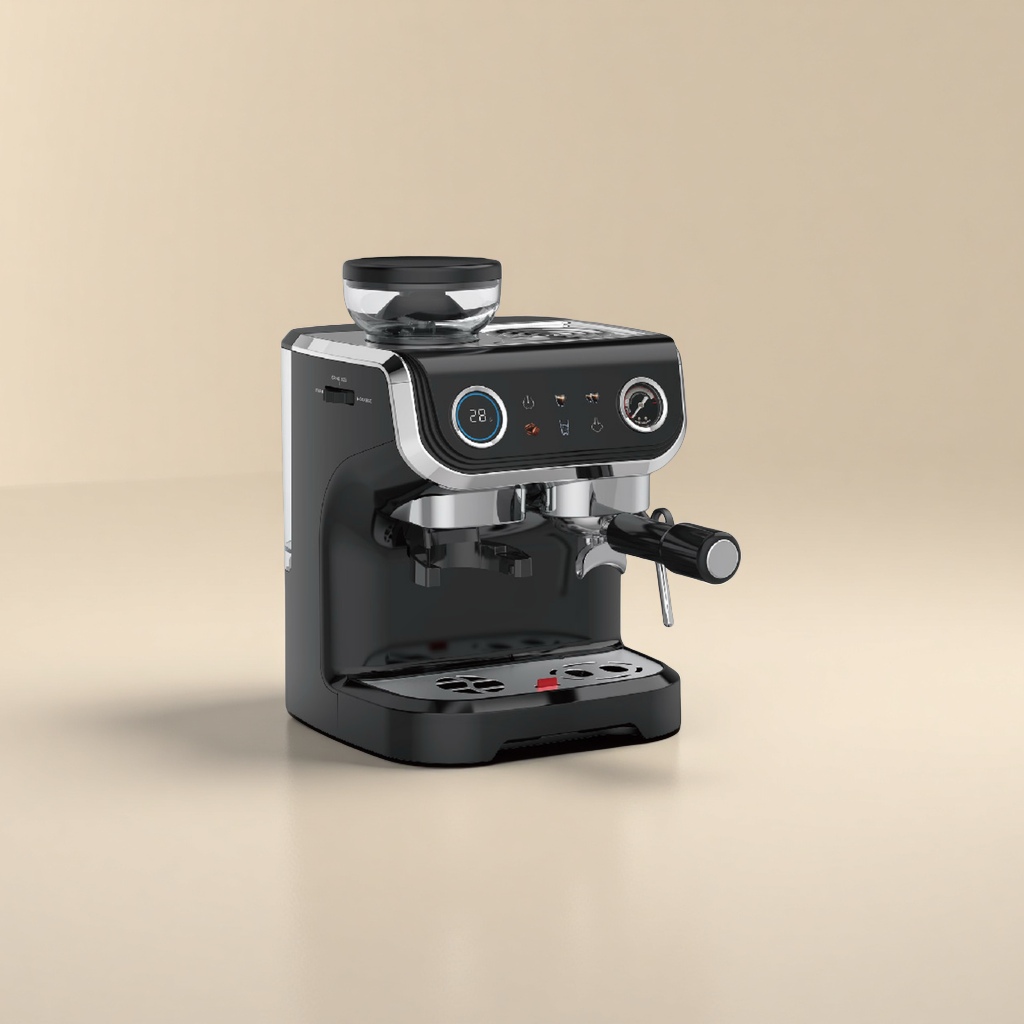 The home coffee machine, the strong-aroma coffee machine, is multi-functional and easy to operate, suitable for home office use Specification image
