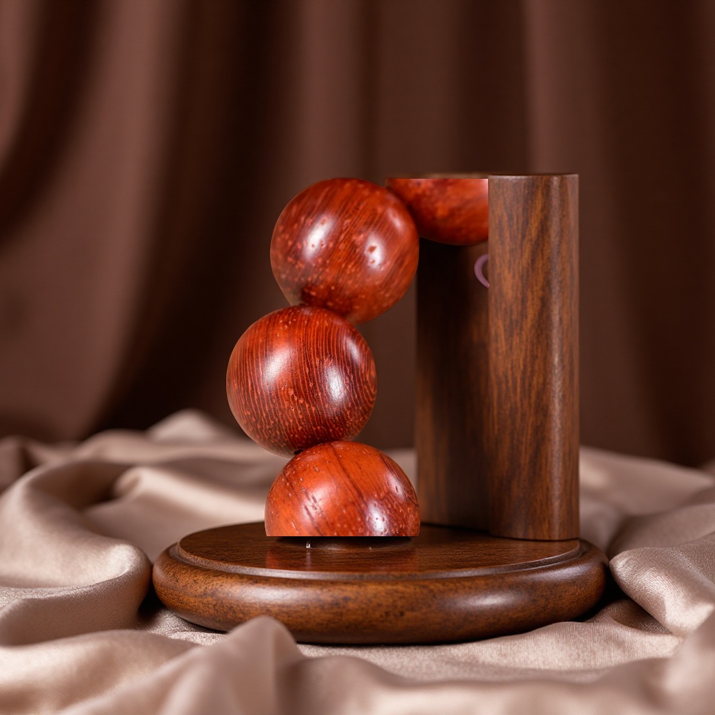 Factory supply: Small-leaf red sandalwood, a substitute for red sandalwood and red rosewood, wholesale of bracelets, necklaces, street stalls, jewelry, and accessories Specification image