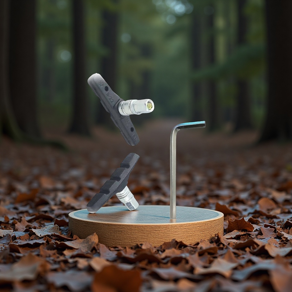 山地车V刹刹车皮自行车用无声闸皮带螺丝单个价格运动户外骑行用品车刹