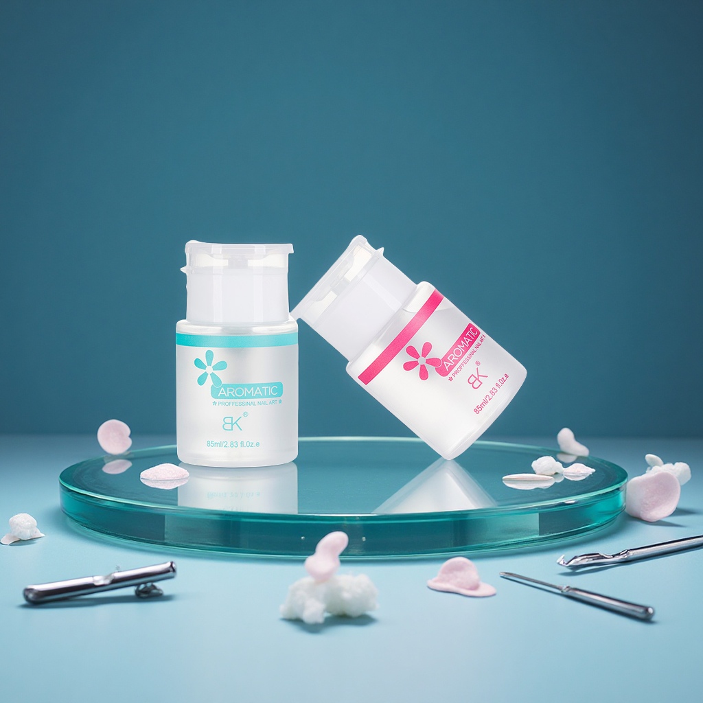 BK按压瓶卸甲水不伤甲洗甲液美甲指甲油专用清洁水批发美容护肤彩妆