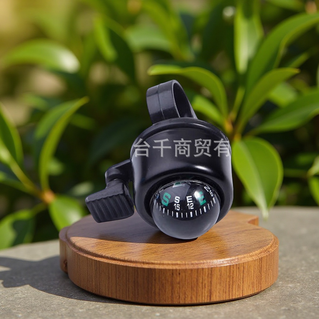 Mountain bike compass, aluminum alloy bell, bicycle riding equipment accessories, sports and outdoor cycling supplies, light and durable bell Specification image