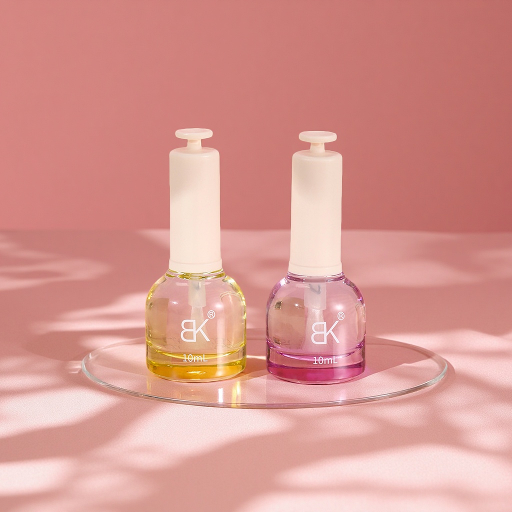 Bk's New Multi-Color Nail Polish Care And Brightening Oil Is A Long-Lasting Basic Nail Care Oil That Does Not Require Baking. Wholesale Beauty And Daily Chemical Products, Packaged In Bottles Application Scenario