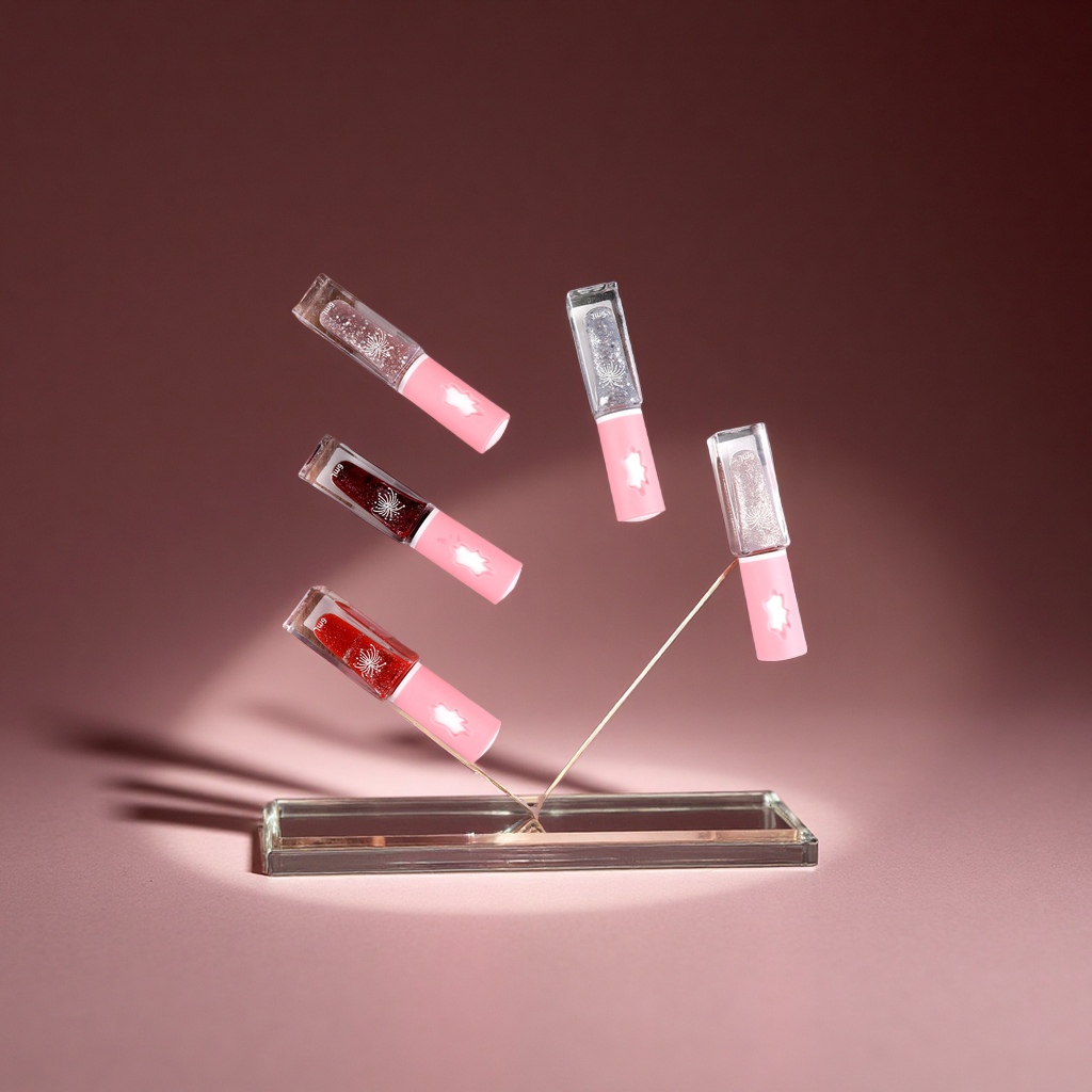 新款BK七天水性水性甲油免剥可爱裸粉细闪持久不伤指甲批发美容彩妆唇部彩妆唇釉