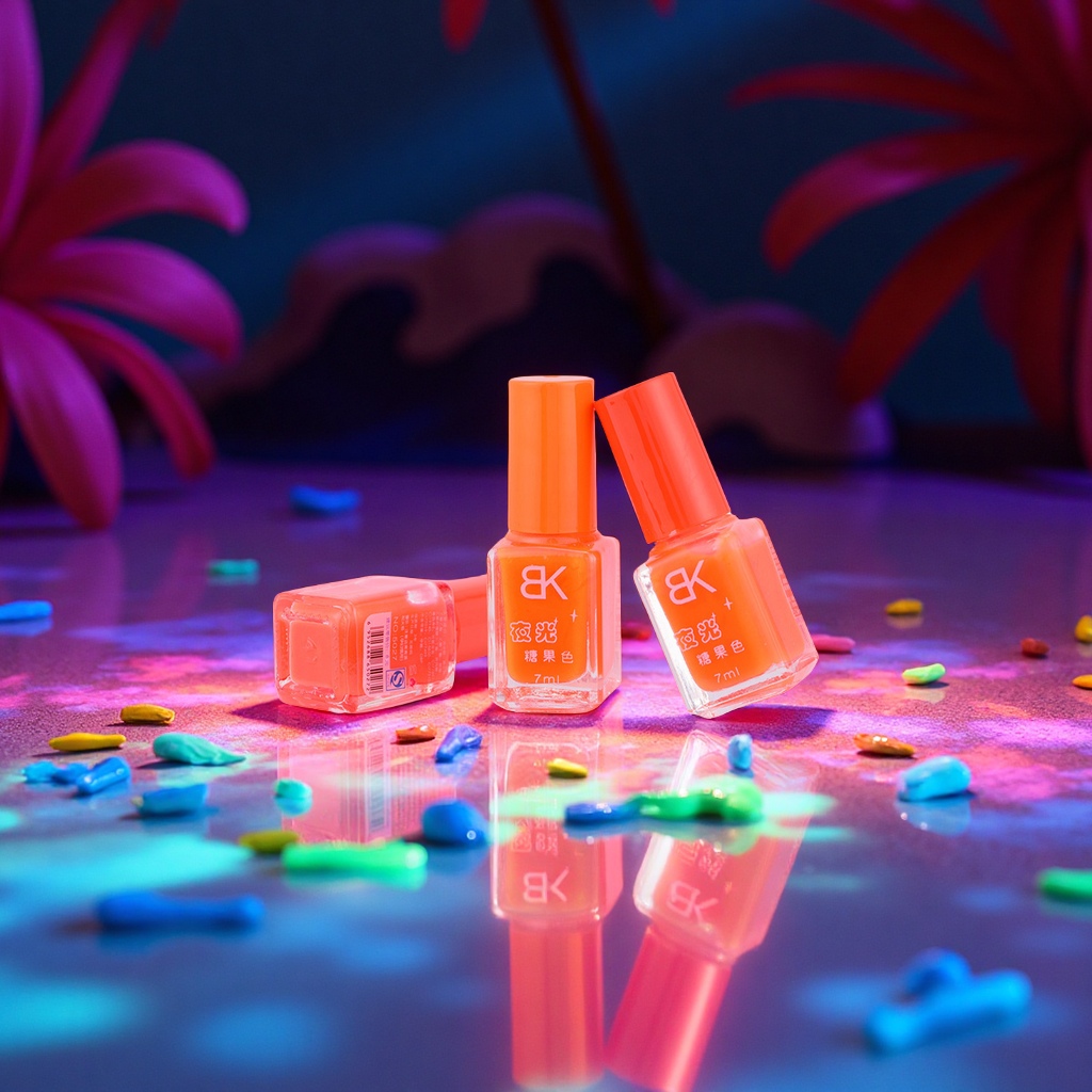 指甲油、护甲油实物图