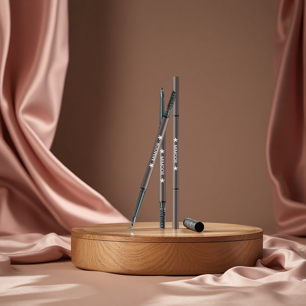 Mimoor's Dual-Head Eyebrow Pencil Is Natural, Three-Dimensional, Long-Lasting, Waterproof, Sweat-Proof And Does Not Fade. It Is A Multi-Functional Eyebrow Makeup And Beauty Care Product Item Picture