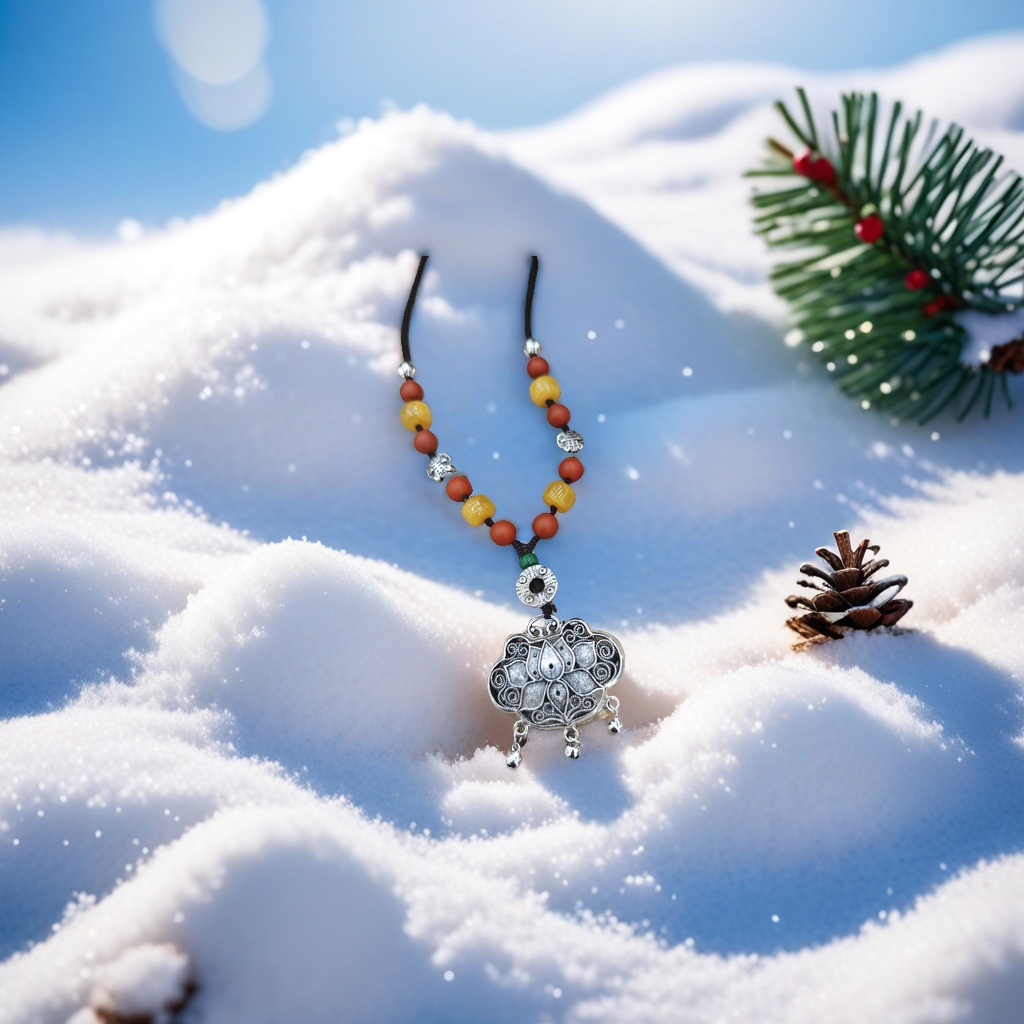 Fashionable jewelry necklace, jade pendant, retro stainless steel diy pendant accessory, sweater chain