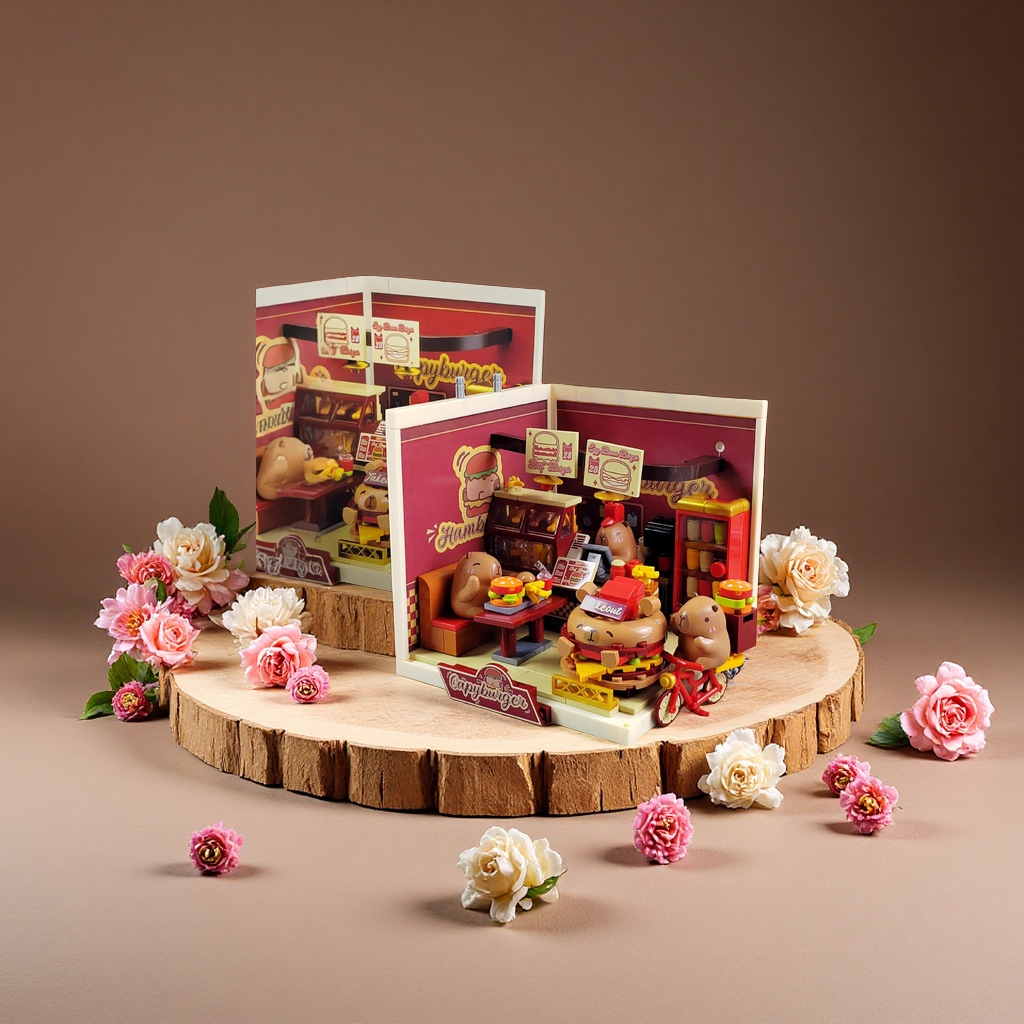 积木桌/软积木/儿童游乐设施/超大号摆件/模型产品图