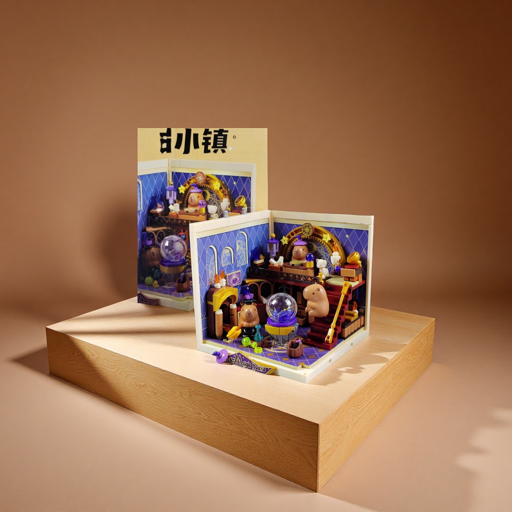 积木桌/软积木/儿童游乐设施/超大号摆件/模型细节图