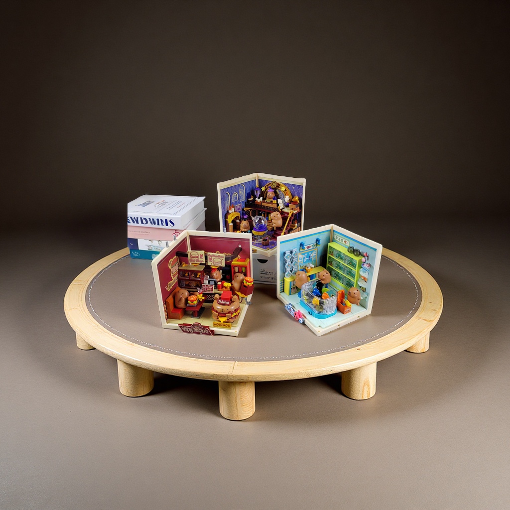 积木桌/软积木/儿童游乐设施/超大号摆件/模型白底实物图