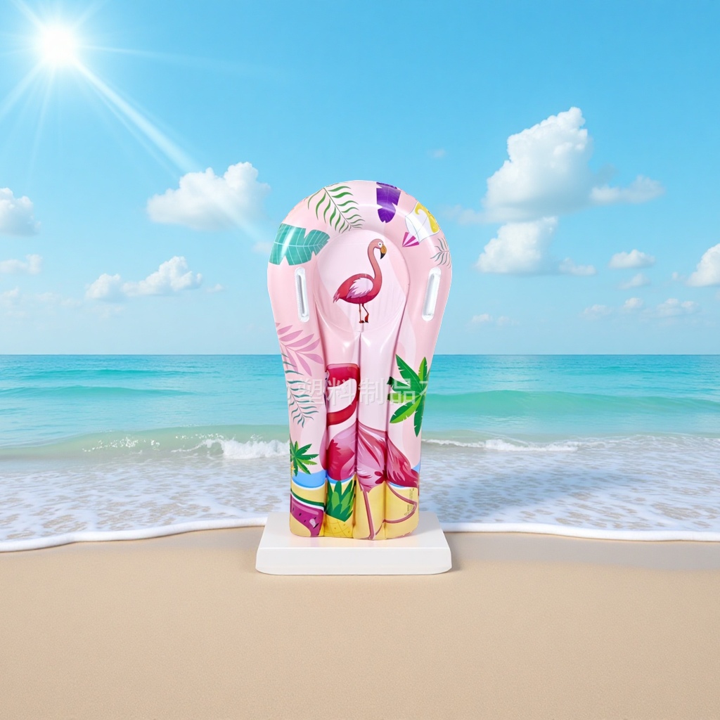 Hongyu Children's water surfboard, cartoon shark float, water play toy factory direct sales, sports outdoor swimming products, swimming rings